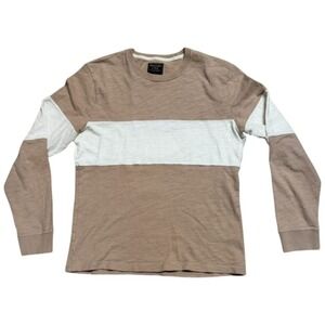 Abercrombie Fitch Mens Long Sleeve Striped Casual‎ T Shirt Size L